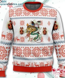 Studio Ghibli Light Ugly Christmas Sweater – AOP Sweater