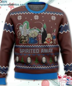 Studio Ghibli Spirited Away alt Ugly Christmas Sweater – AOP Sweater