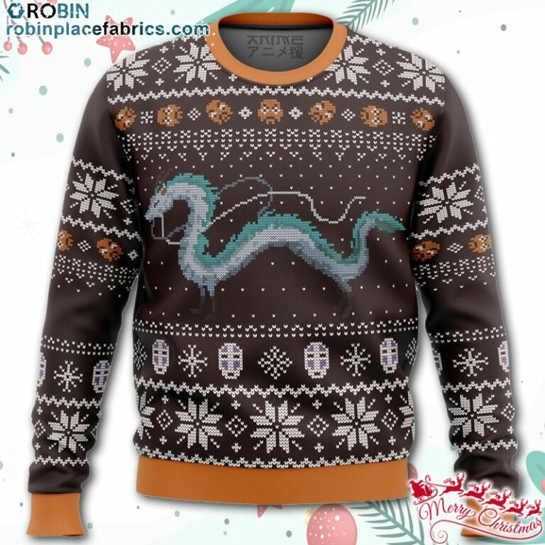 Studio Ghibli Spirits Ugly Christmas Sweater – AOP Sweater
