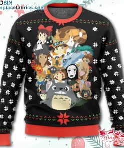 Studio Ghibli Xmas Main Ugly Christmas Sweater – AOP Sweater