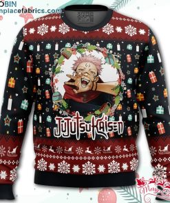 Sukuna Christmas Jujutsu Kaisen Ugly Christmas Sweater – AOP Sweater