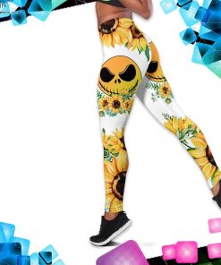 sunflower jack skellington face tank top legging 161 nHXSz