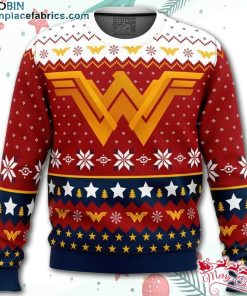 Super Heroes Wonder Woman Christmas Ugly Christmas Sweater – AOP Sweater