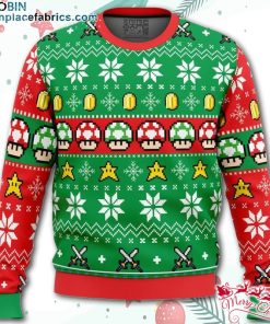 Super Mario Ugly Christmas Sweater – AOP Sweater