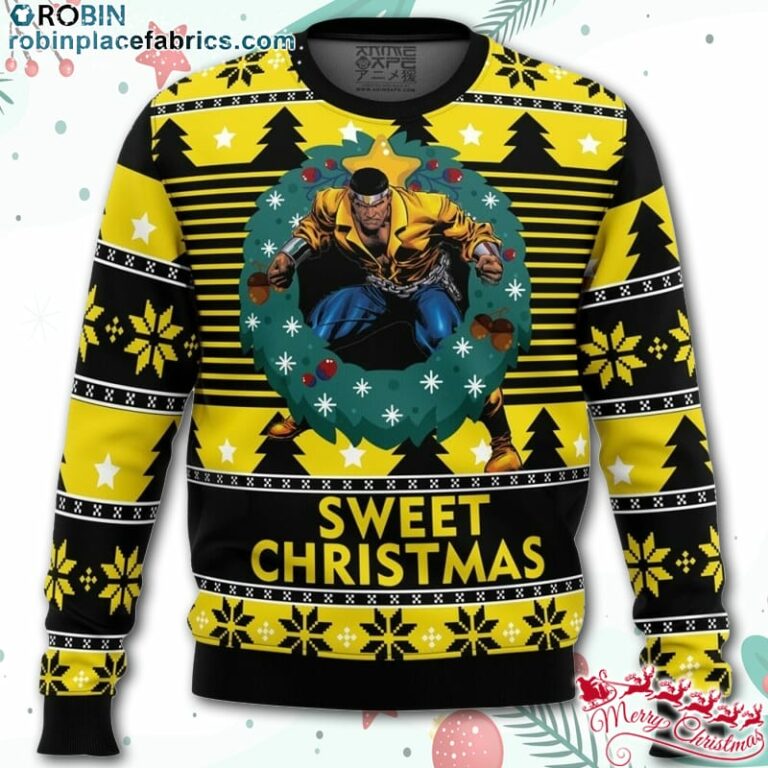 Sweet Christmas Luke Cage Ugly Christmas Sweater – AOP Sweater