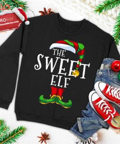 sweet elf family matching christmas group funny gift pajama ugly christmas sweatshirt 1 vb9TL