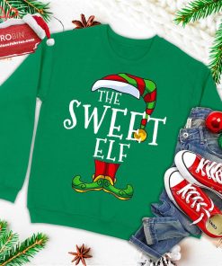 sweet elf family matching christmas group funny gift pajama ugly christmas sweatshirt 3 Rr8Xn