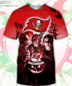 Tampa Bay Buccaneers T-Shirt Halloween Horror Night – AOP Tshirt