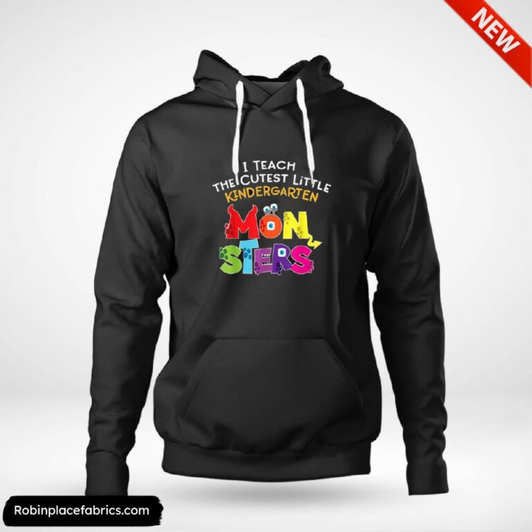 Teacher Halloween I Teach The Cutest Kindergarten Monsters Shirt