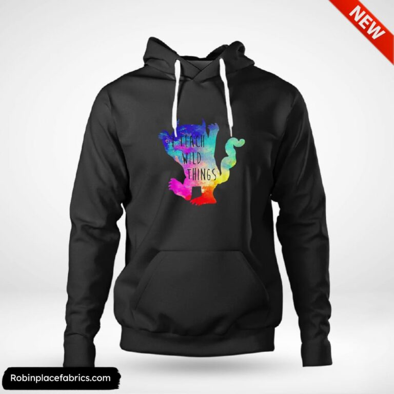 Teacher Halloween I Teach Wild Things Monster Shirt