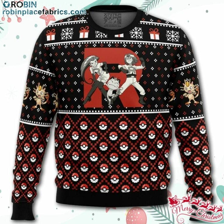 Team Rocket Ugly Christmas Sweater – AOP Sweater