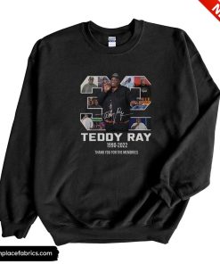 teddy ray thank you for the memories signature sweatshirt ymruq9