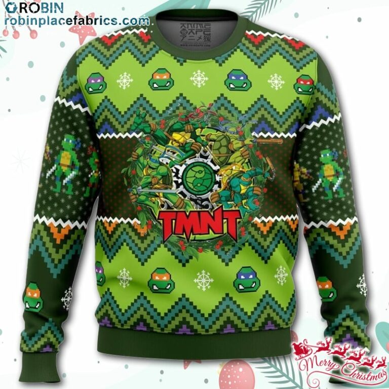 Teenage Mutant Ninja Turtles Ugly Christmas Sweater – AOP Sweater