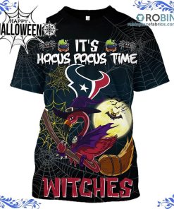 Texans NFL Halloween Jersey Falmingo Witches Hocus Pocus All Over Print – AOP Shirt