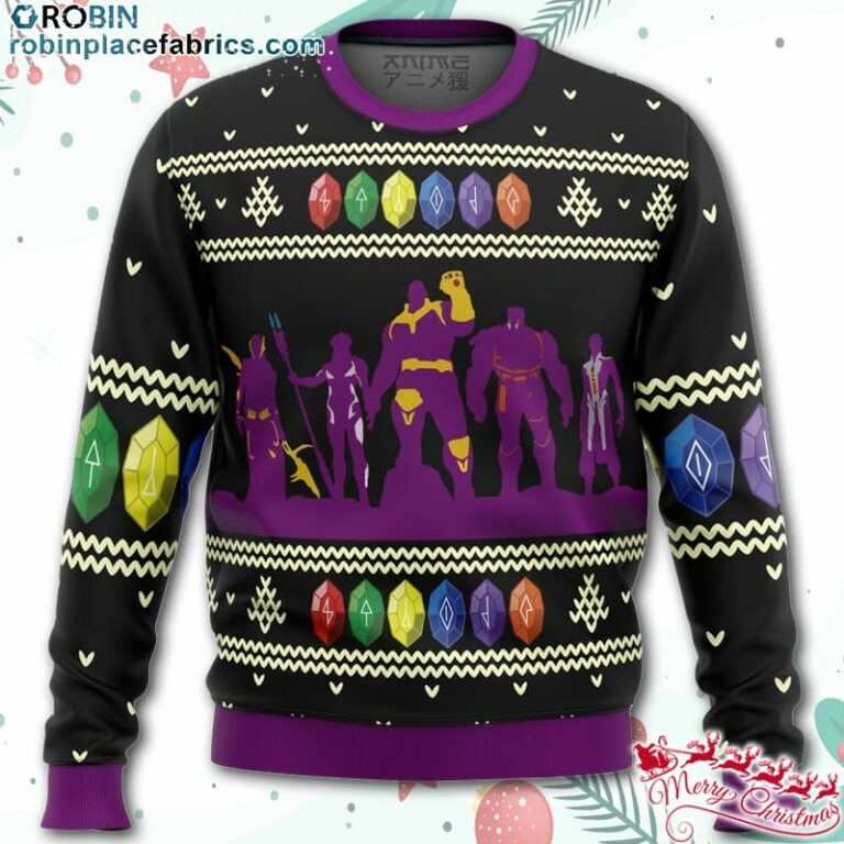 Thanos Marvel Ugly Christmas Sweater – AOP Sweater