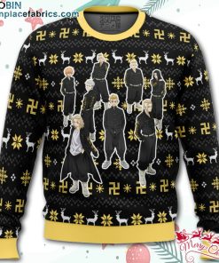 The Buddhist Symbol Tokyo Revengers Ugly Christmas Sweater – AOP Sweater