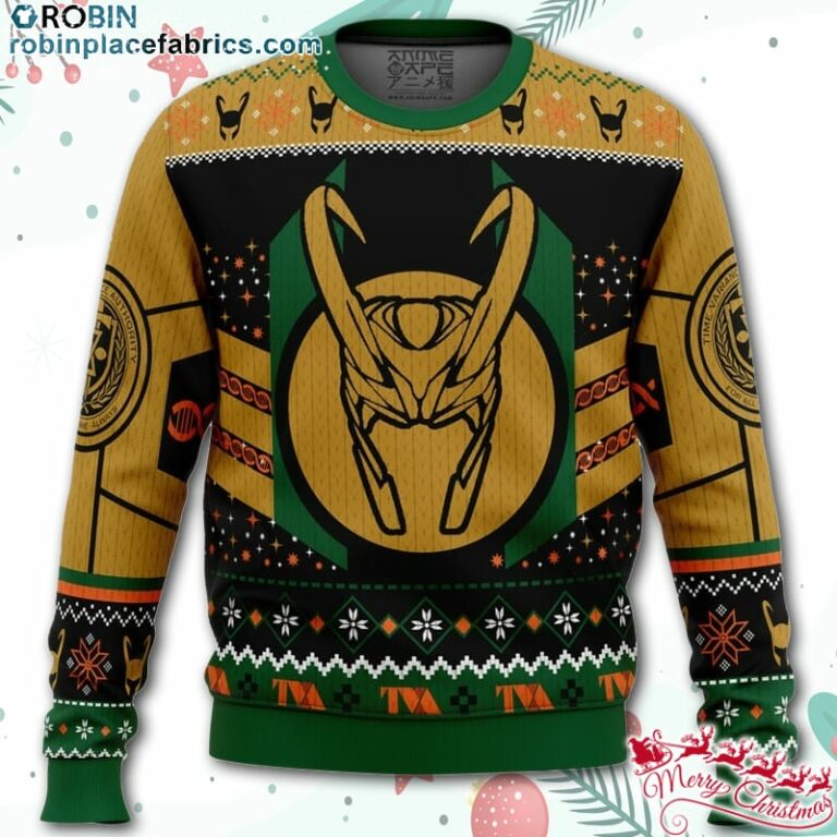 The Christmas Variant Loki Ugly Christmas Sweater – AOP Sweater