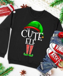 the cute elf group matching family christmas gift holiday ugly christmas sweatshirt 1 r0m00