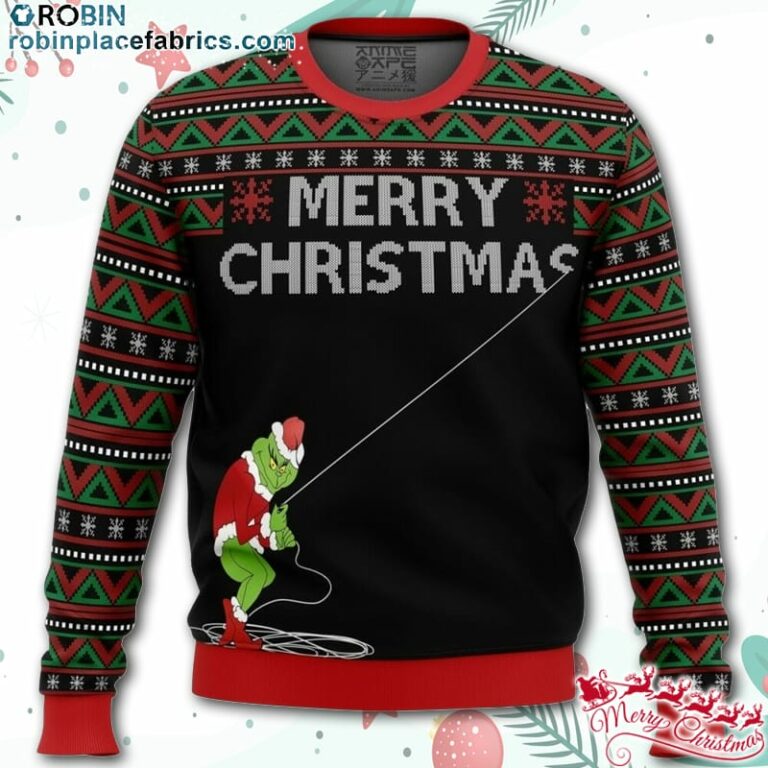 The Grinch Stole Christmas Ugly Christmas Sweater – AOP Sweater