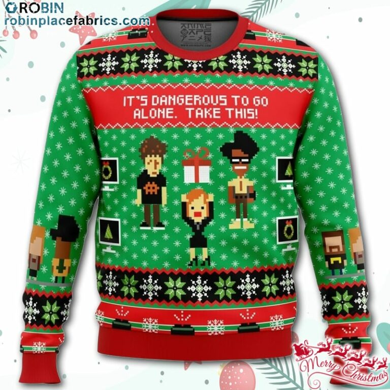 The IT Crowd Ugly Christmas Sweater – AOP Sweater