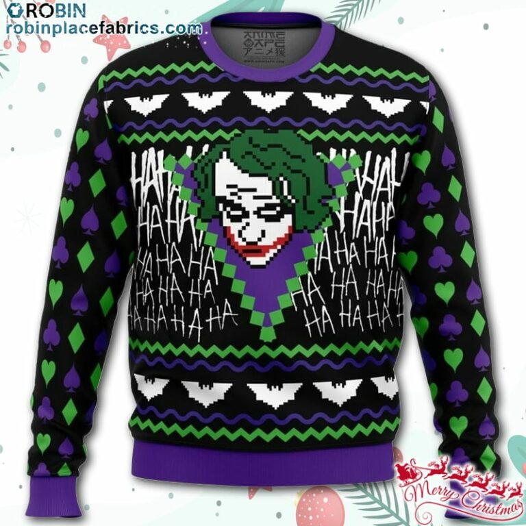 The Joker Ugly Christmas Sweater – AOP Sweater