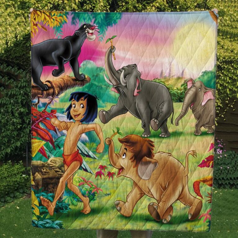 The Jungle Book Quilt Blanket #1