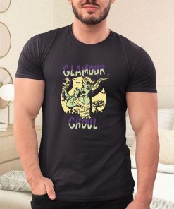 the lady and skull in the moonlight vintage style shirt 3 D509G