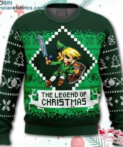 The Legend of Christmas Zelda Ugly Christmas Sweater – AOP Sweater