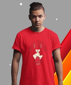 the pretty lady with horns vintage style shirt 4 uqt8w