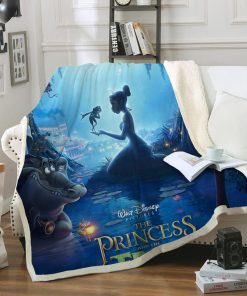 The Princess And The Frog Quilt & Fleece Blanket #1