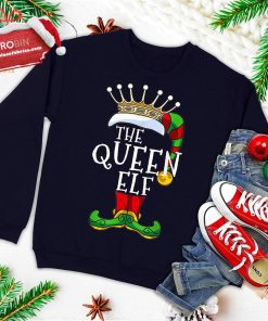 the queen elf family matching christmas group funny pajama ugly christmas sweatshirt 1 H0Ec9