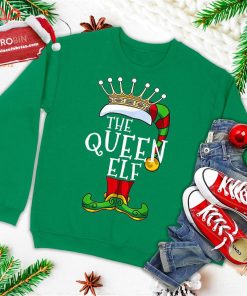 the queen elf family matching christmas group funny pajama ugly christmas sweatshirt 4 GAoPt