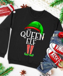 the queen elf family matching group christmas gift women ugly christmas sweatshirt 4 Xfb70