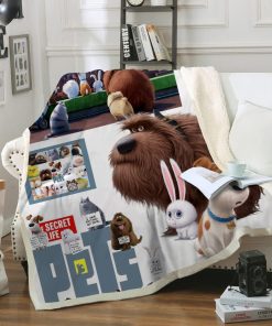 The Secret Life Of Pets Quilt & Fleece Blanket #1