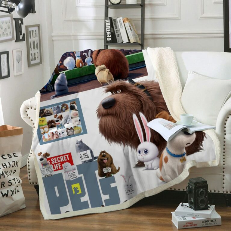 The Secret Life Of Pets Quilt & Fleece Blanket #1
