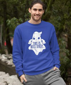 this is boo sheet lazy halloween costume funny spooky ghost pun shirt 84 hrum4f