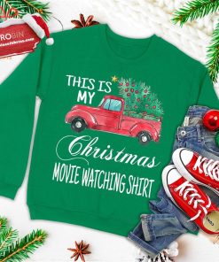 this is my christmas movie watching with vintage truck ugly christmas sweatshirt 3 7ZiWk