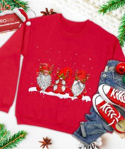 three nordic gnomes winter christmas swedish elves ugly christmas sweatshirt 2 mveIu
