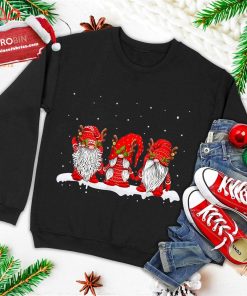 three nordic gnomes winter christmas swedish elves ugly christmas sweatshirt 3 rjr77