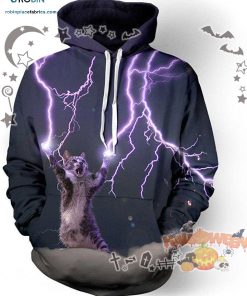 Thunder Cat Halloween Black 3D All-Over Print Unisex Hoodie