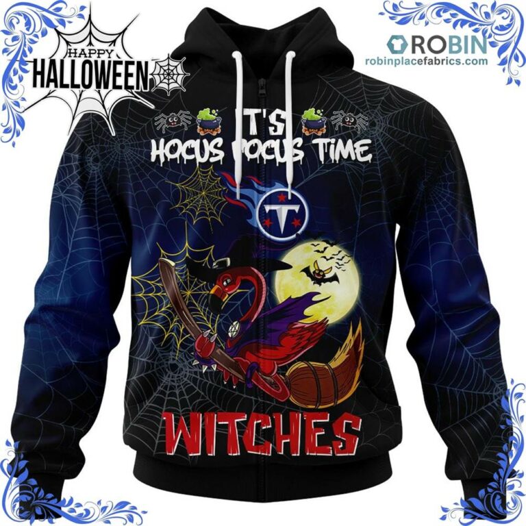Titans NFL Halloween Jersey Falmingo Witches Hocus Pocus All Over Print – AOP Shirt