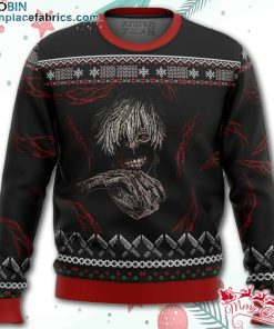 Tokyo Ghoul Dark Kaneki Ugly Christmas Sweater – AOP Sweater