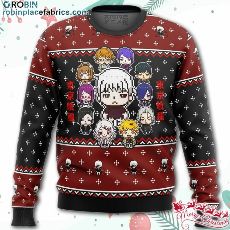 Tokyo Ghoul Sprites Ugly Christmas Sweater – AOP Sweater