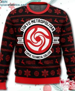 Tokyo Metropolitan Jujutsu Kaisen Ugly Christmas Sweater – AOP Sweater