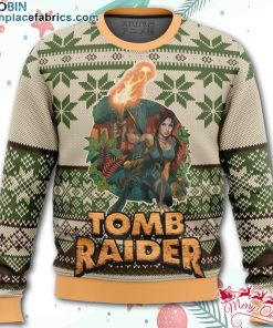 Tomb Raider Alt Ugly Christmas Sweater – AOP Sweater
