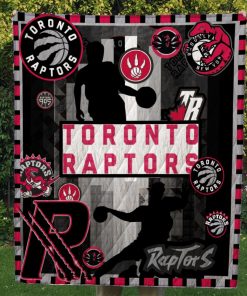 Toronto Raptors Quilt Blanket #1
