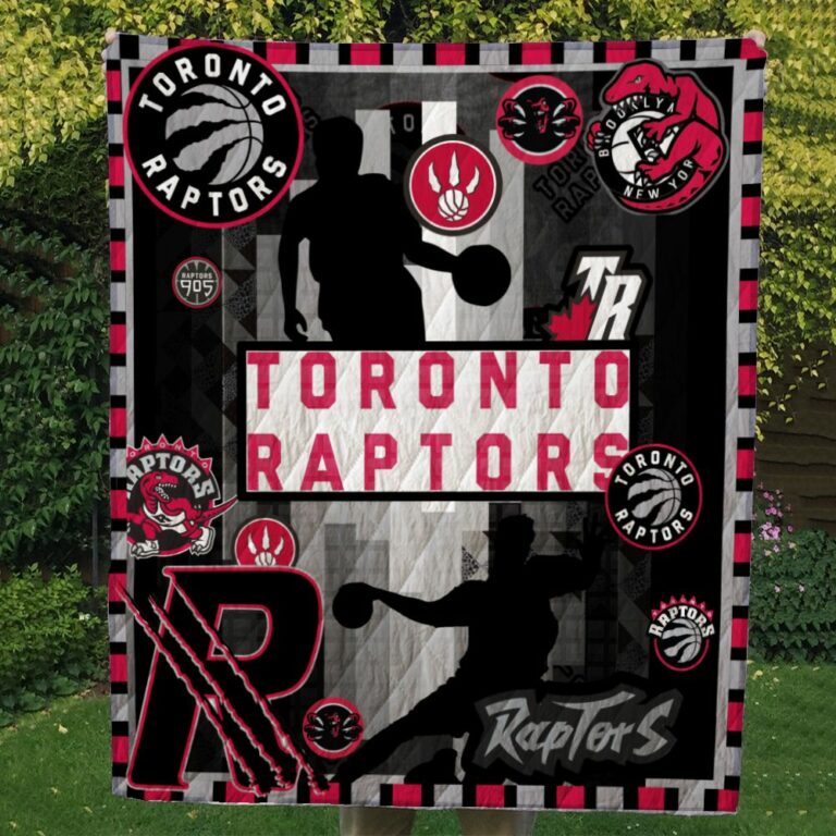 Toronto Raptors Quilt Blanket #1