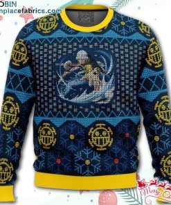Trafalgar D Water Law One Piece Ugly Christmas Sweater – AOP Sweater