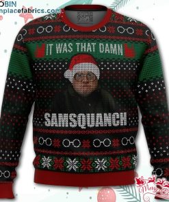 Trailer Park Boys Samsquanch Ugly Christmas Sweater – AOP Sweater