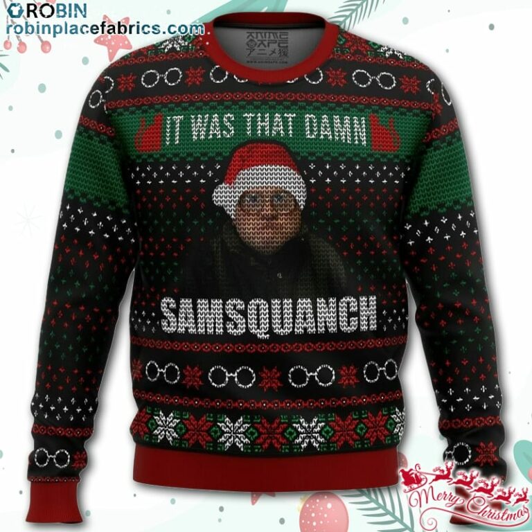 Trailer Park Boys Samsquanch Ugly Christmas Sweater – AOP Sweater